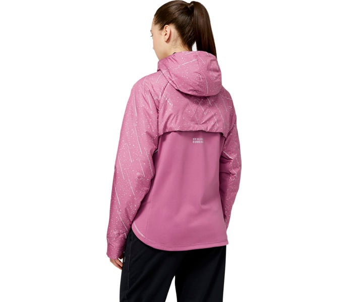 New Balance Reflective Impact Run Heat Jacket Löparjacka Rosa