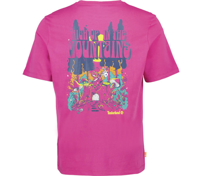 Timberland High Up In The Mountain Graphic t-shirt Rosa