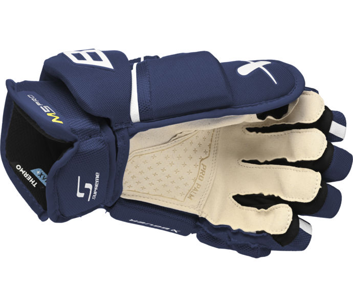 Bauer Hockey Supreme M5 Pro SR hockeyhandske Blå