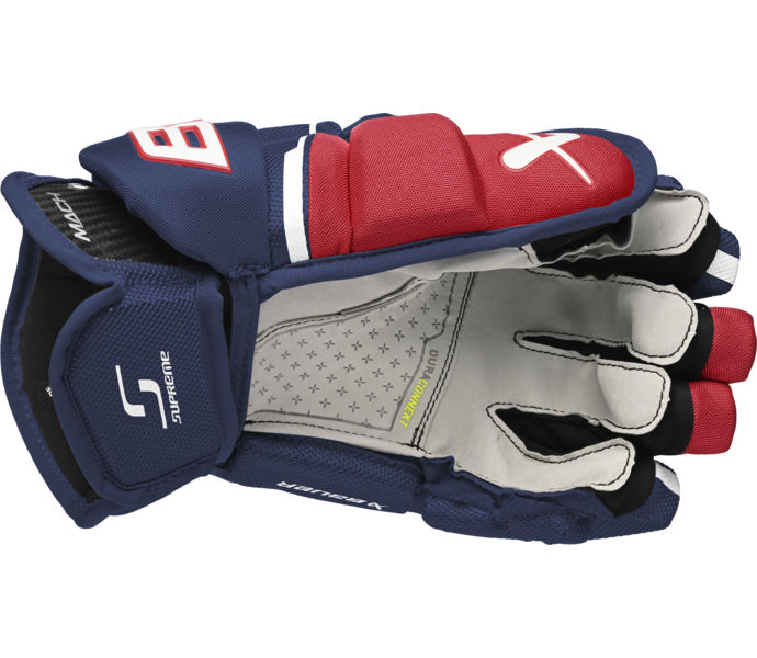 Bauer Hockey Supreme Mach INT hockeyhandskar Blå