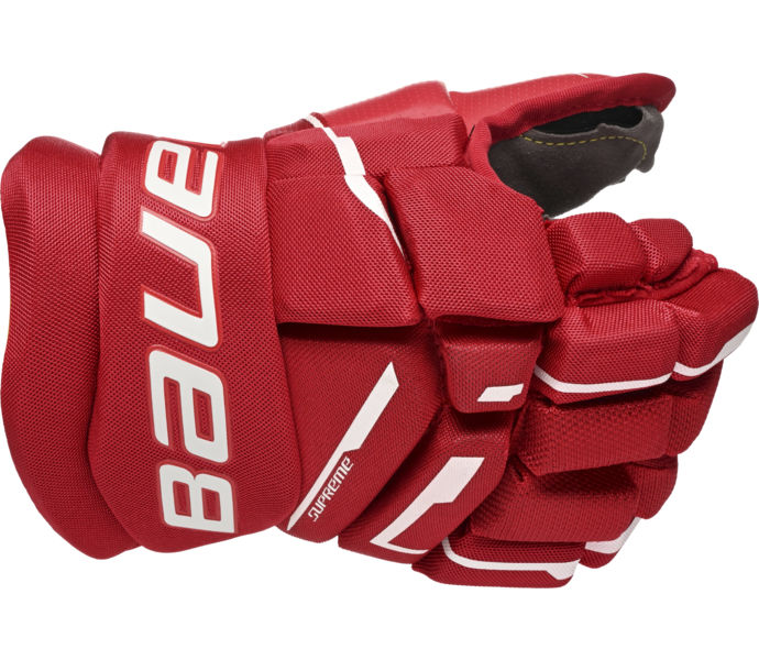 Bauer Hockey Supreme M3 INT hockeyhandskar Röd