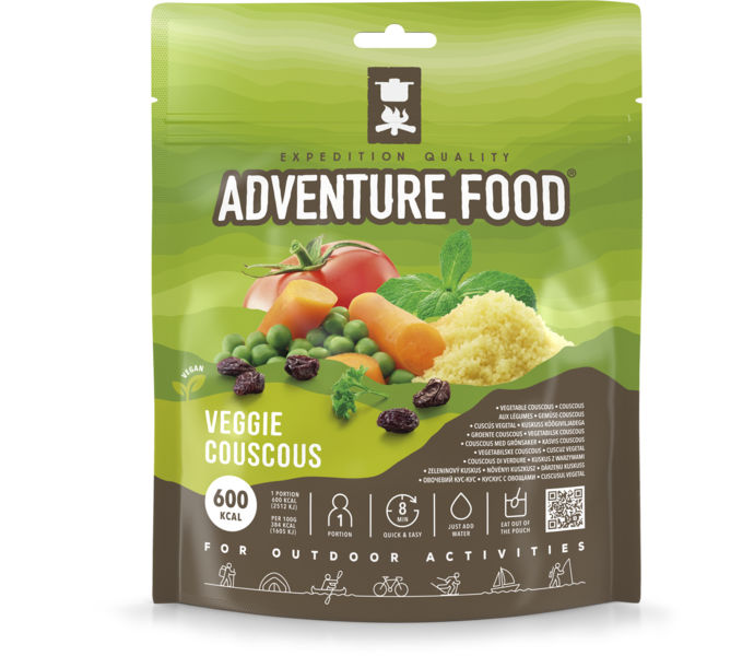 Adventure Food Veggie Couscous friluftsmat Flerfärgad