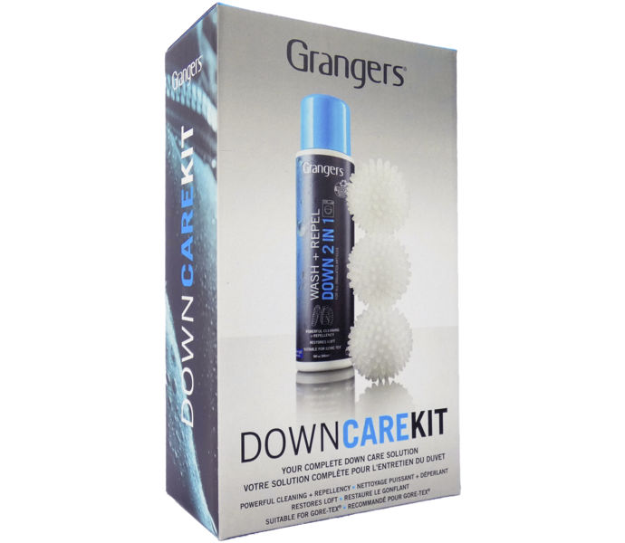 Granger's Down Care Kit Impregnering & tvättmedel Blå