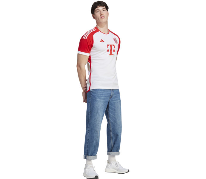 adidas FC Bayern 23/24 Home M matchtröja Vit