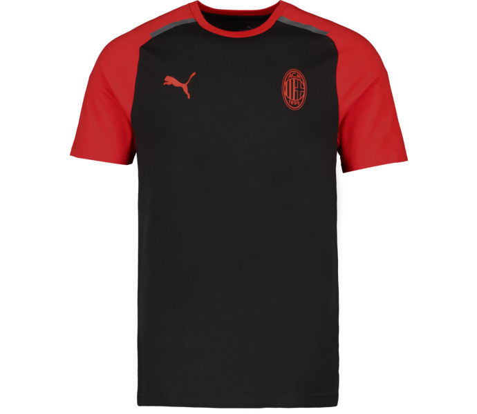 Puma AC Milan Casual t-shirt Svart