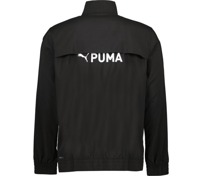 Puma Fit Full-Zip Woven M träningsjacka Svart