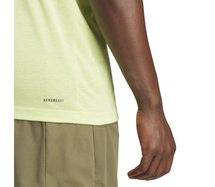 adidas Train Essentials Seasonal träningst-shirt Gul