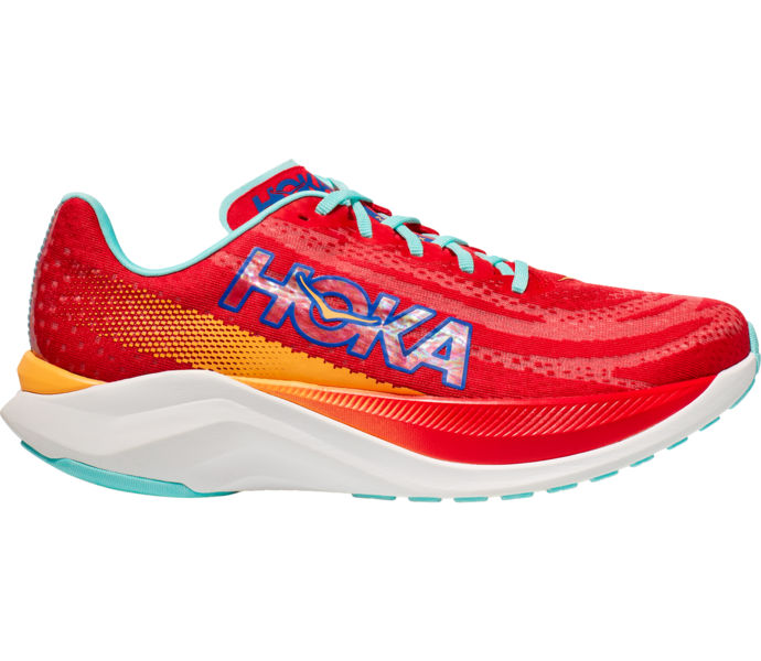 HOKA ONE ONE MACH X DAM LÖPARSKOR Röd