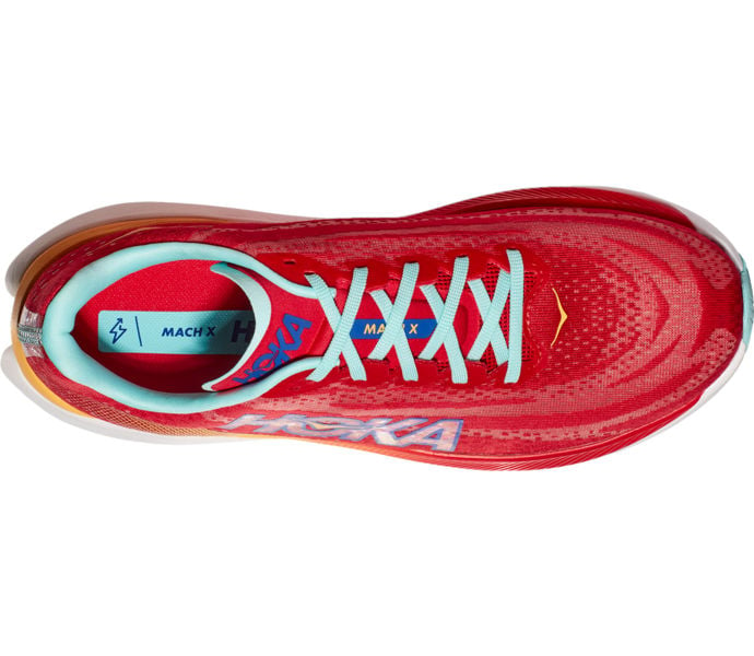 HOKA ONE ONE MACH X DAM LÖPARSKOR Röd