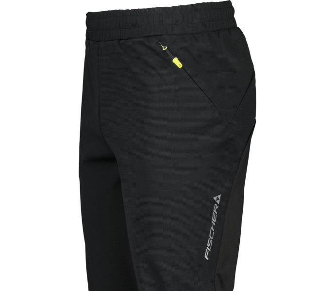 FISCHER-ASARNA SOFTSHELL PANTS BLACK/ANTHRACITE - Cross-country ski trousers