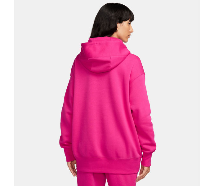 Nike Phoenix Fleece Oversized W huvtröja Rosa