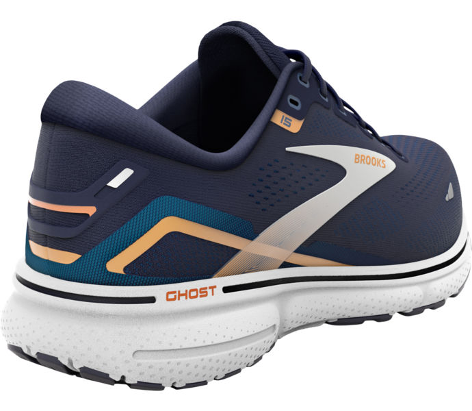 Brooks Ghost 15 Wide 2E Löparskor Blå