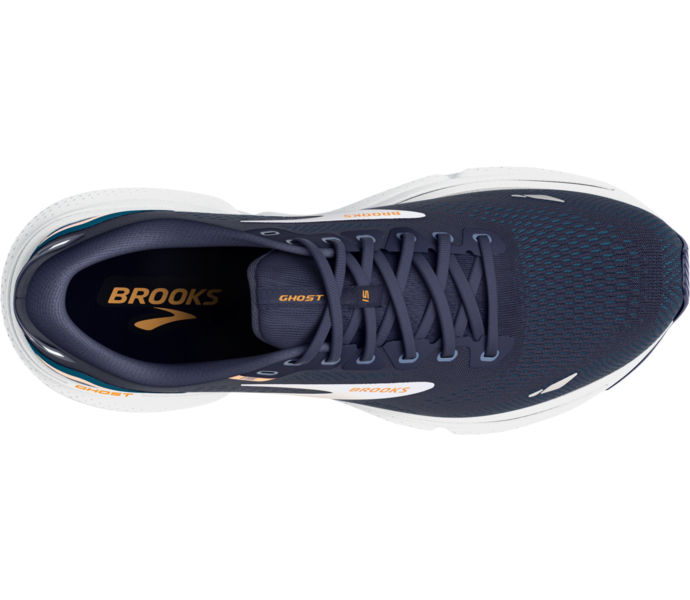 Brooks Ghost 15 Wide 2E Löparskor Blå