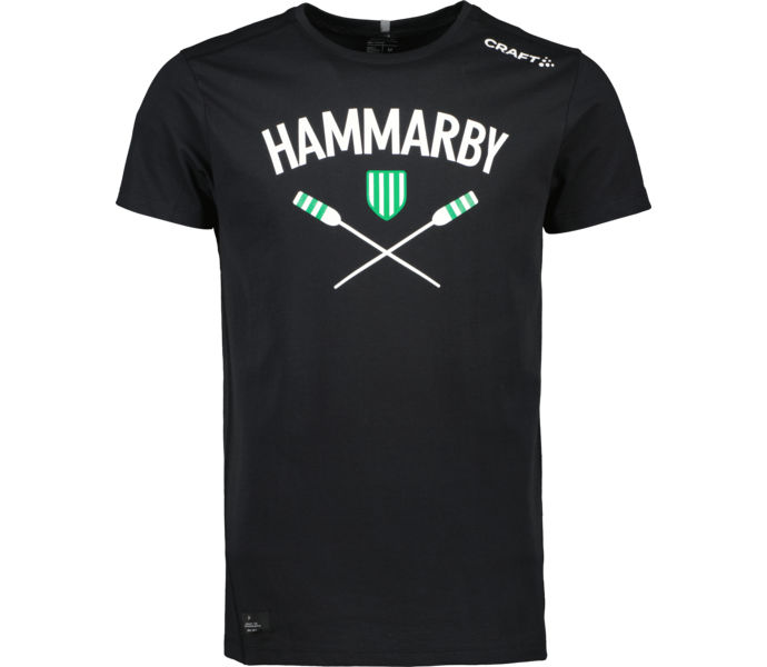 Hammarby Row M t-shirt Svart