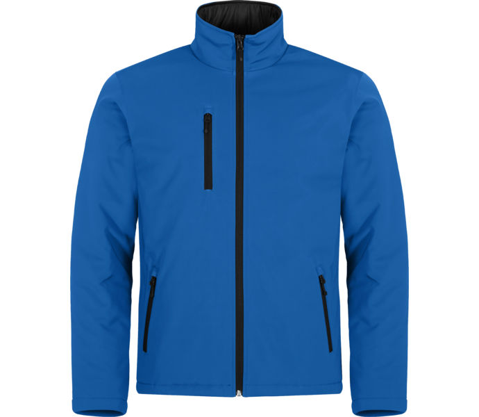 CLIQUE Padded Softshell M jacka Blå