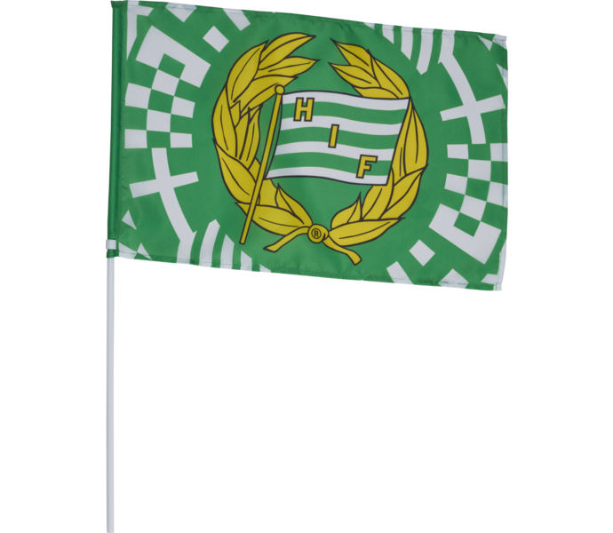 Hammarby Bandera flagga med pinne Grön