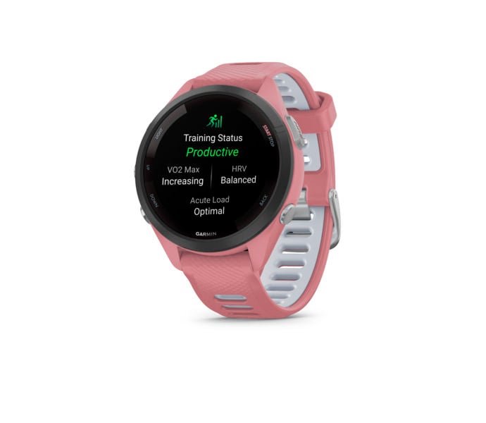 Garmin FORERUNNER 265S LÖPARKLOCKA Rosa