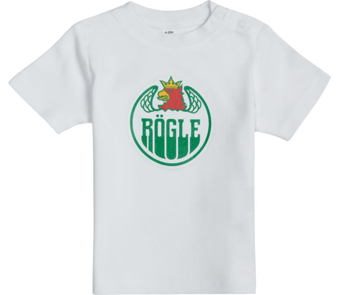 Rögle Logo Baby t-shirt Vit