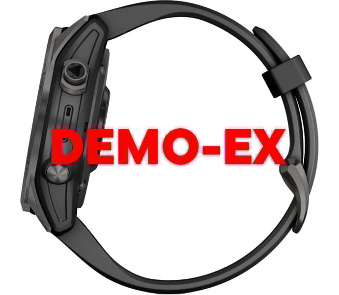 Garmin FENIX 7S SAPPHIRE DEMO LÖPARKLOCKA Svart