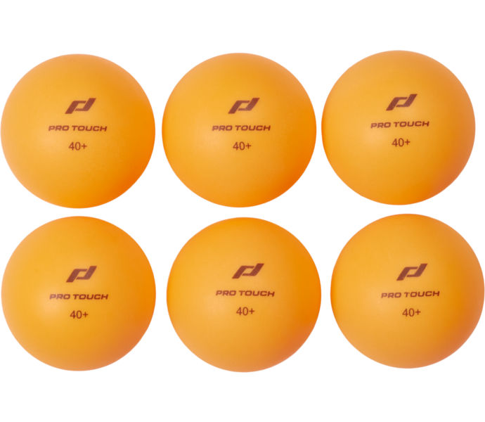 Pro touch Pro 6-pack pingisbollar Orange