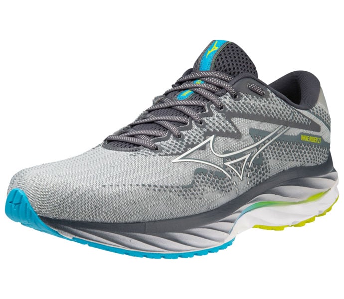 MIZUNO WAVE RIDER 27 LÖPARSKOR Grå