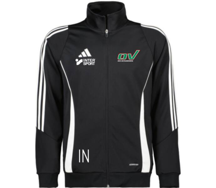 adidas Tiro 24 jr träningsjacka Svart