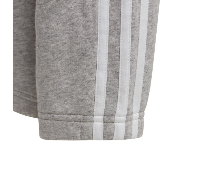 adidas Essentials 3-Stripes Fleece JR mjukisbyxor Grå