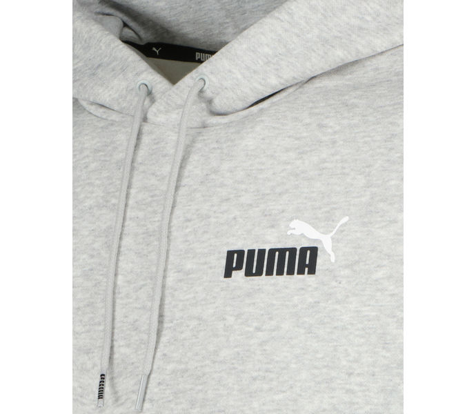 Puma Essentials+ Small Logo M huvtröja Grå