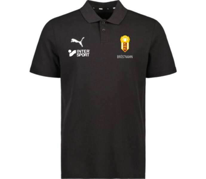 Puma teamGOAL Casuals Polo  Svart