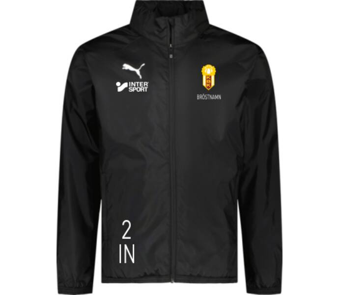 Puma teamGOAL All Weather Jacket  Svart