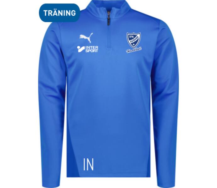 Puma teamGOAL Training 1/4 Zip Träningströja Jr  Blå