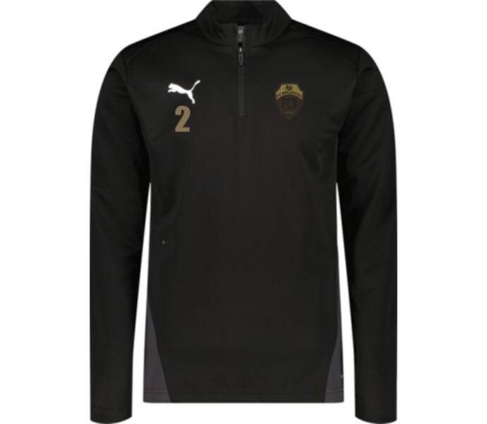 Puma teamGOAL Training 1/4 Zip Träningströja Jr  Svart