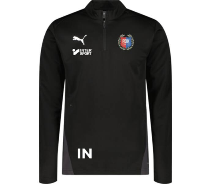 Puma teamGOAL Training 1/4 Zip Träningströja Jr  Svart