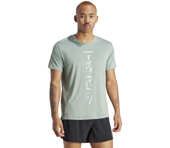 adidas Terrex Agravic Trail M träningst-shirt Grön