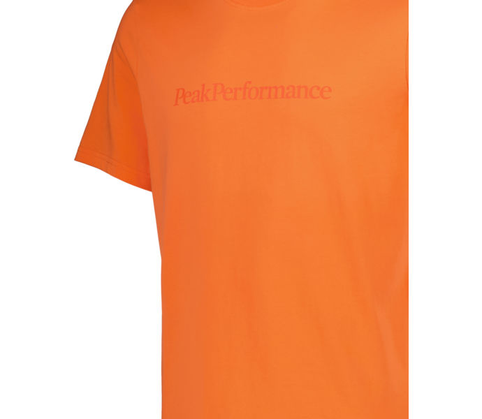 Peak Performance Big Logo M t-shirt Orange