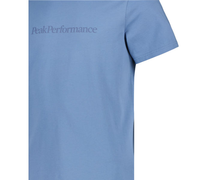 Peak Performance Big Logo M t-shirt Blå