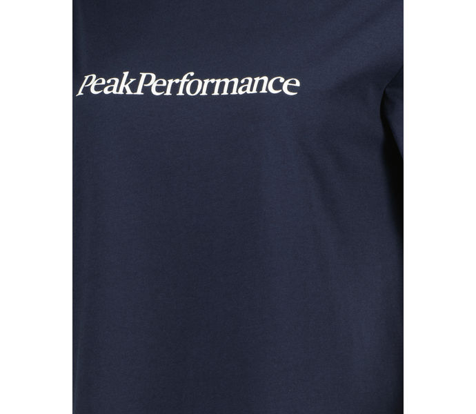 Peak Performance Big Logo W t-shirt Blå