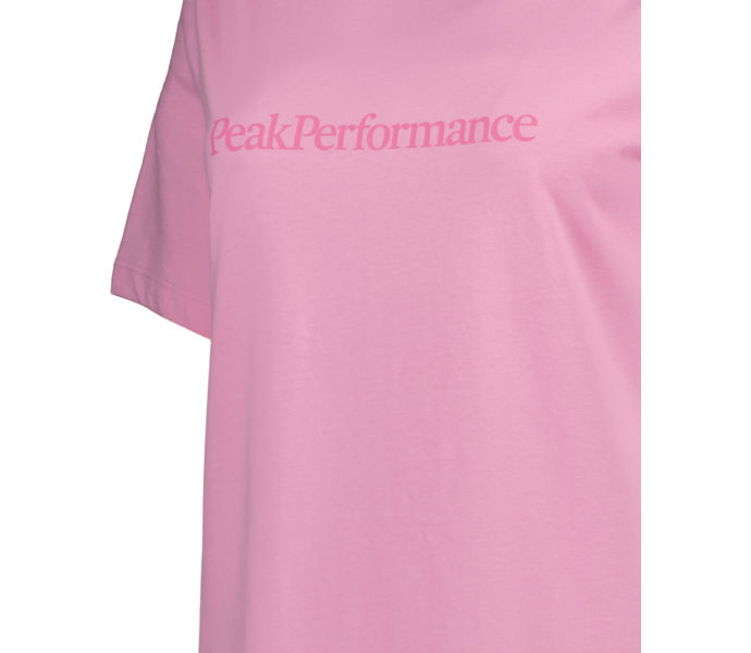 Peak Performance Big Logo W t-shirt Rosa
