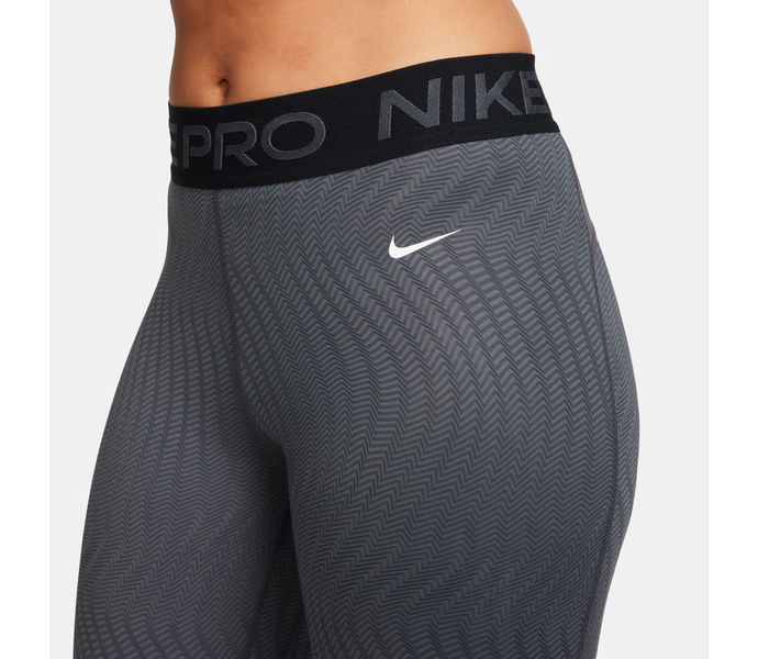 Nike Pro Mid-Rise 7/8 W träningstights Grå