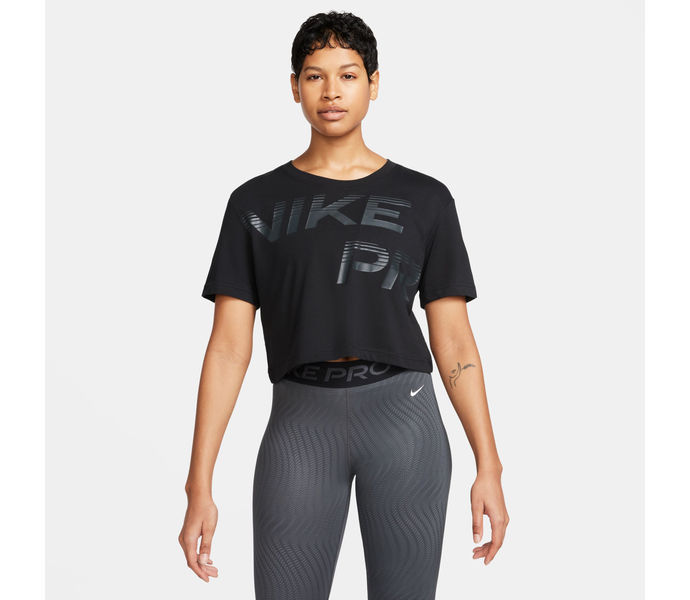 Nike Pro Dri-FIT Graphic W träningst-shirt Svart