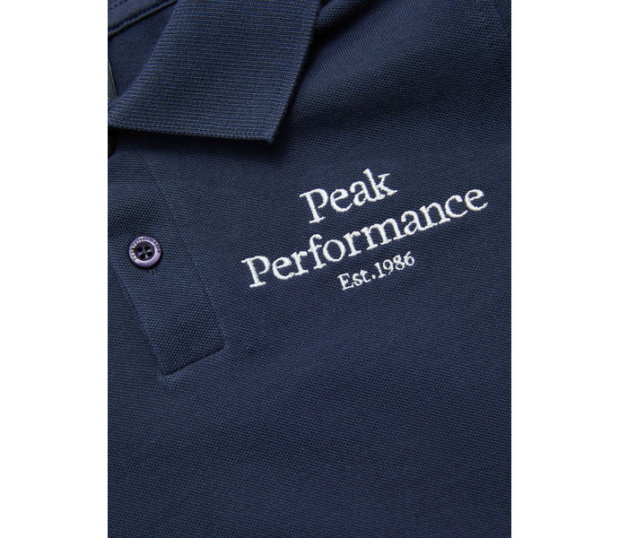 Peak Performance Original JR pikétröja Blå