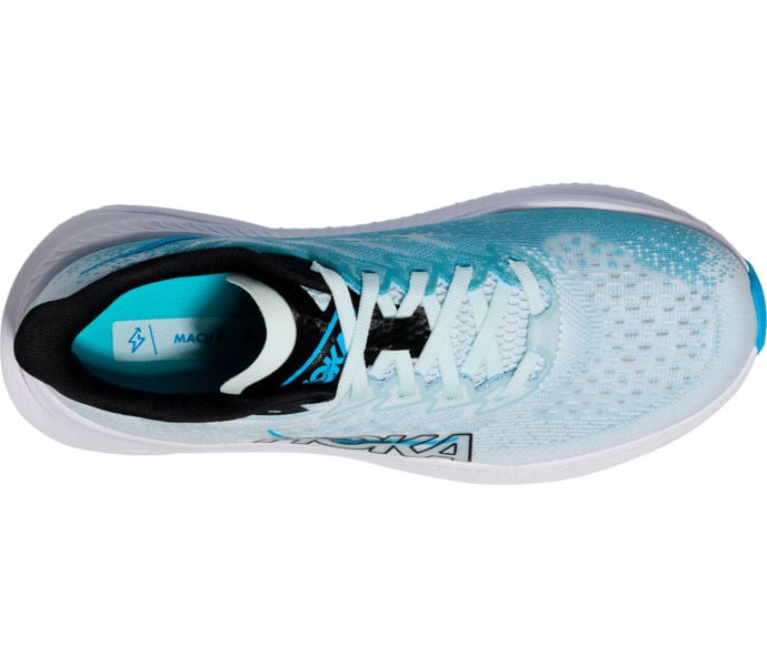 HOKA ONE ONE MACH 6 LÖPARSKO  Vit