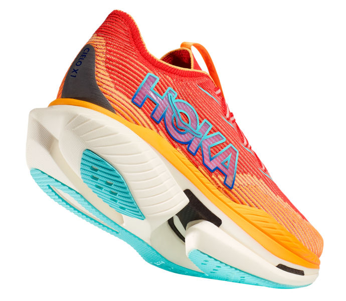 HOKA ONE ONE CIELO X1 KOLFIBERSKOR Röd