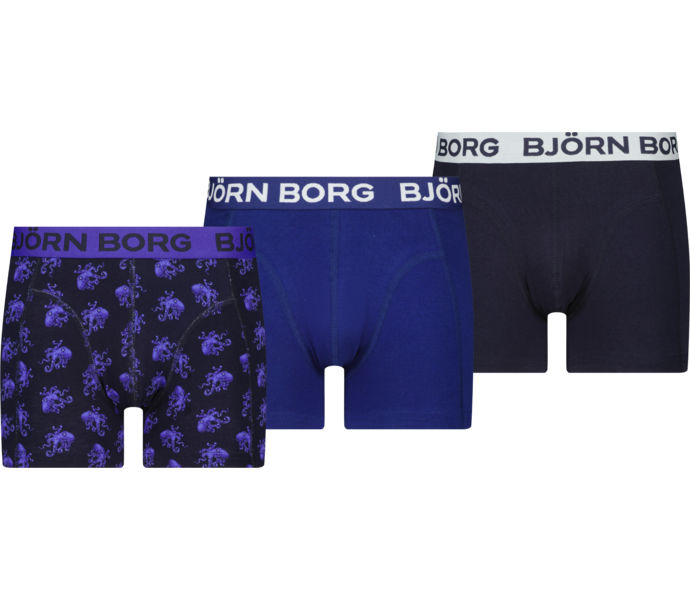 Björn Borg Core Boxer 3-pack JR kalsonger Blå