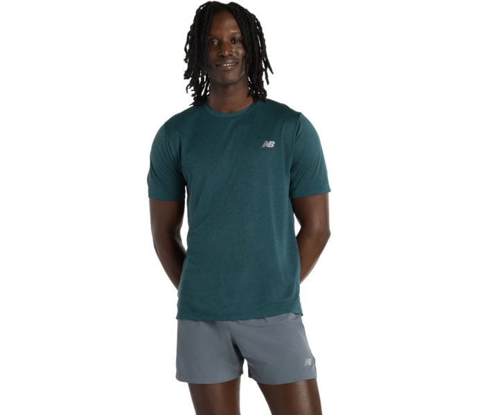 New Balance Athletics Run T-shirt Löpar T-shirt Grön