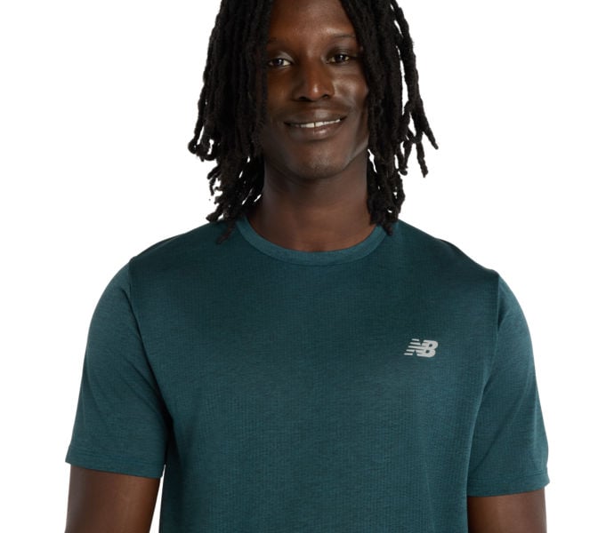 New Balance Athletics Run T-shirt Löpar T-shirt Grön
