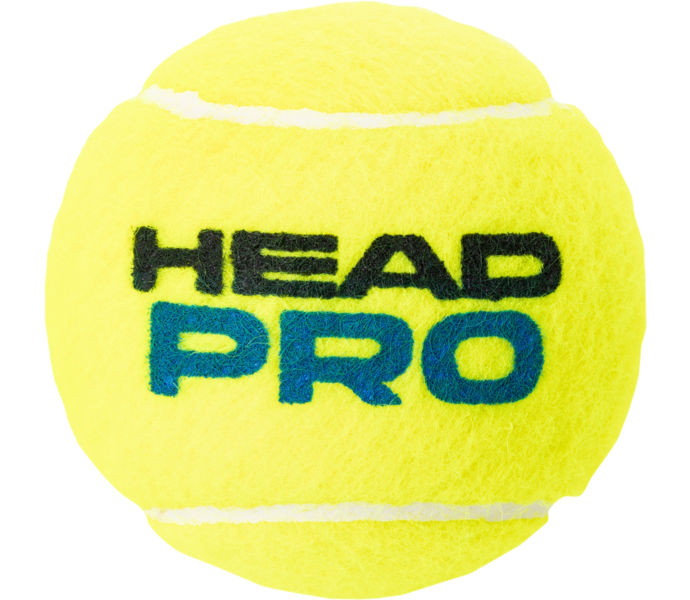 Head Pro 4-pack tennisbollar Gul