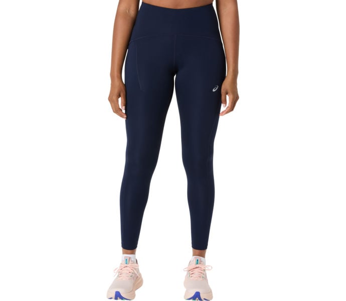 Asics ROAD HIGH WAIST LÖPARTIGHTS Blå