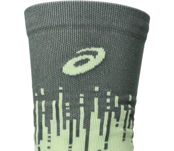 Asics PERFORMANCE RUN SOCK CREW LÖPARSTRUMPOR Grön