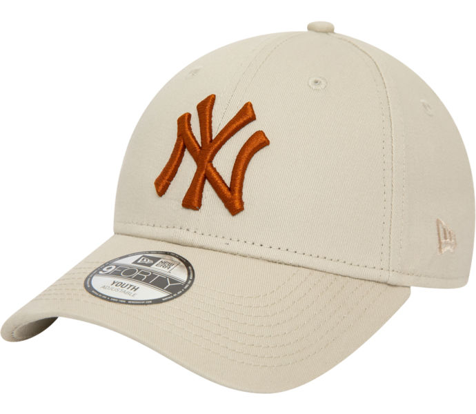 New era 9FORTY New York Yankees League Essential JR keps Beige